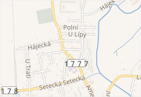 Cihlářská v obci Blovice - mapa ulice