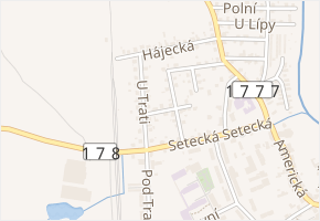 Spojovací v obci Blovice - mapa ulice