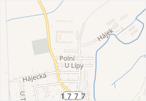 U OSP v obci Blovice - mapa ulice