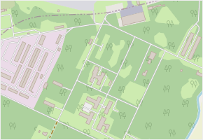 Na Letišti v obci Bochoř - mapa ulice