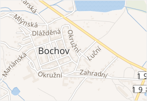 Okružní v obci Bochov - mapa ulice