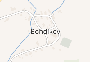 Bohdíkov v obci Bohdíkov - mapa části obce