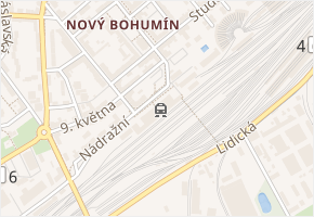 Ad. Mickiewicze v obci Bohumín - mapa ulice