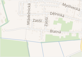 Blatná v obci Bohumín - mapa ulice