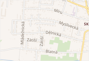 Dělnická v obci Bohumín - mapa ulice