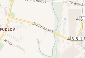 Drátovenská v obci Bohumín - mapa ulice