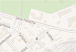 Jana Palacha v obci Bohumín - mapa ulice