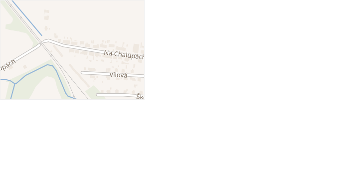 Na Chalupách v obci Bohumín - mapa ulice