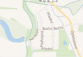 Podvojná v obci Bohumín - mapa ulice
