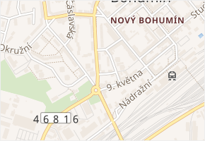 Spojovací v obci Bohumín - mapa ulice