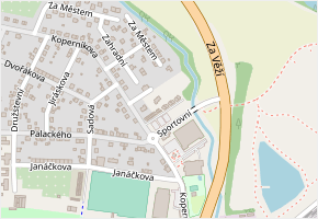 Sportovní v obci Bohumín - mapa ulice