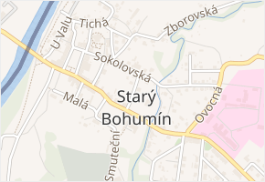 Starobohumínská v obci Bohumín - mapa ulice