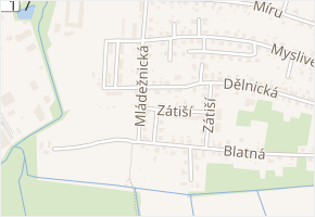 Zátiší v obci Bohumín - mapa ulice