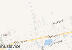 Chuchelnická v obci Bohuslavice - mapa ulice