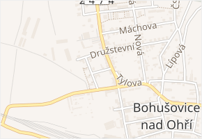 Krátká v obci Bohušovice nad Ohří - mapa ulice