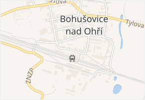 Nádražní v obci Bohušovice nad Ohří - mapa ulice