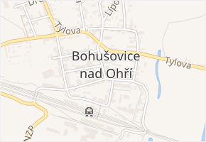 Svatopluka Čecha v obci Bohušovice nad Ohří - mapa ulice