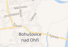 Žižkova v obci Bohušovice nad Ohří - mapa ulice