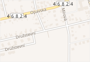 Družstevní v obci Bolatice - mapa ulice