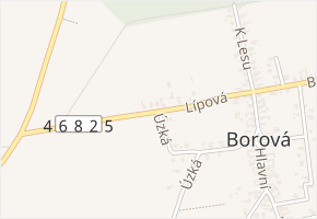 Lípová v obci Bolatice - mapa ulice