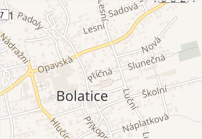 Příčná v obci Bolatice - mapa ulice