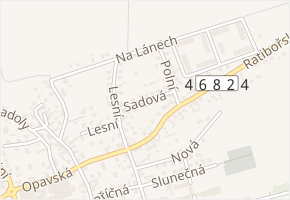 Sadová v obci Bolatice - mapa ulice