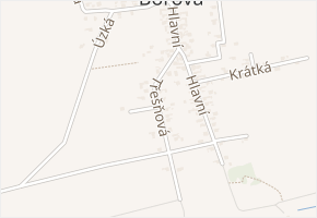 Třešňová v obci Bolatice - mapa ulice