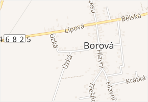 Úzká v obci Bolatice - mapa ulice