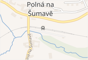 Polná na Šumavě v obci Boletice - mapa ulice