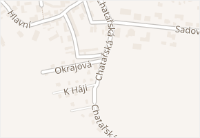 Chatařská v obci Bořanovice - mapa ulice
