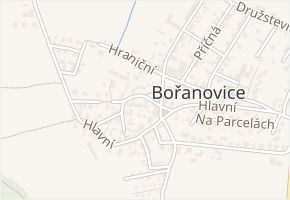 Ke Kampeličce v obci Bořanovice - mapa ulice