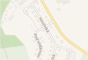 Hosínská v obci Borek - mapa ulice