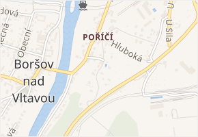 Na Výši v obci Boršov nad Vltavou - mapa ulice