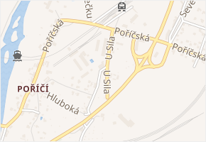 U Sila v obci Boršov nad Vltavou - mapa ulice