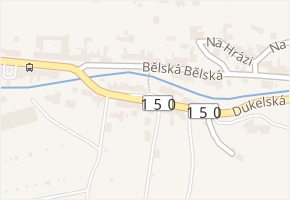 Dukelská v obci Boskovice - mapa ulice