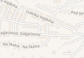 Gagarinova v obci Boskovice - mapa ulice