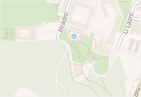 Hradní v obci Boskovice - mapa ulice