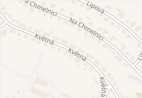 Květná v obci Boskovice - mapa ulice