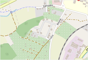 Luční v obci Boskovice - mapa ulice