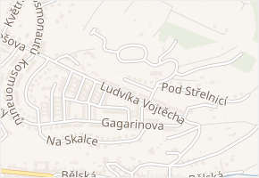 Ludvíka Vojtěcha v obci Boskovice - mapa ulice