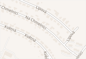 Na Chmelnici v obci Boskovice - mapa ulice