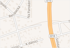 5. května v obci Brandýs nad Labem-Stará Boleslav - mapa ulice