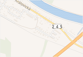 Antonína Bečváře v obci Brandýs nad Labem-Stará Boleslav - mapa ulice