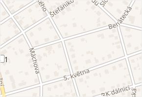 Dobrovského v obci Brandýs nad Labem-Stará Boleslav - mapa ulice