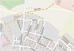 Dříská v obci Brandýs nad Labem-Stará Boleslav - mapa ulice