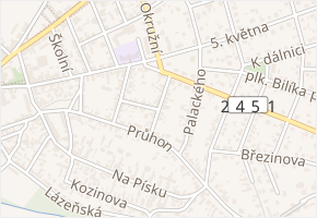 Havlíčkova v obci Brandýs nad Labem-Stará Boleslav - mapa ulice