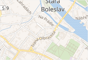 Horova v obci Brandýs nad Labem-Stará Boleslav - mapa ulice