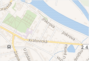 J. V. Práška v obci Brandýs nad Labem-Stará Boleslav - mapa ulice