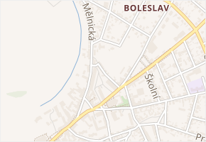 Jezdecká v obci Brandýs nad Labem-Stará Boleslav - mapa ulice