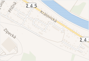 Jiřího Macháčka v obci Brandýs nad Labem-Stará Boleslav - mapa ulice